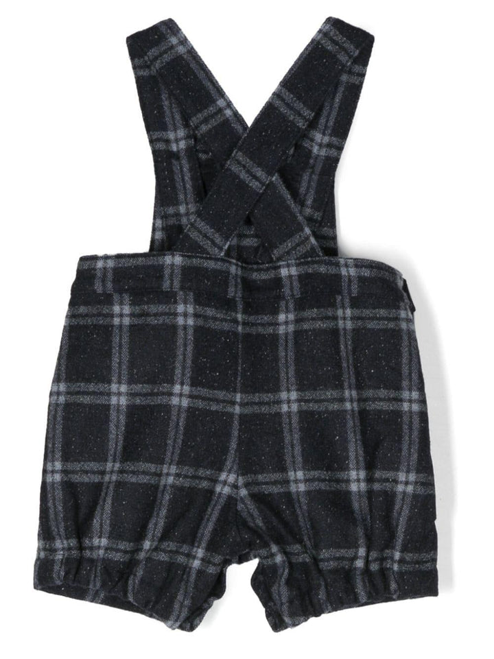 Salopette blu neonato unisex