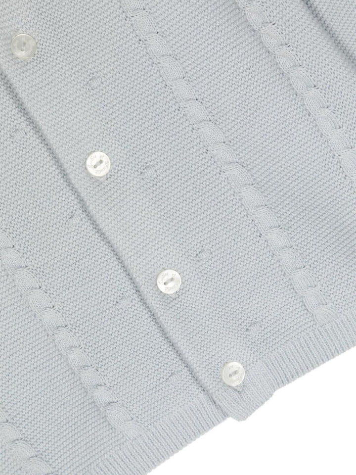 Cardigan grigio neonato