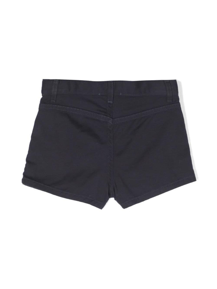 Shorts bambina blu navy