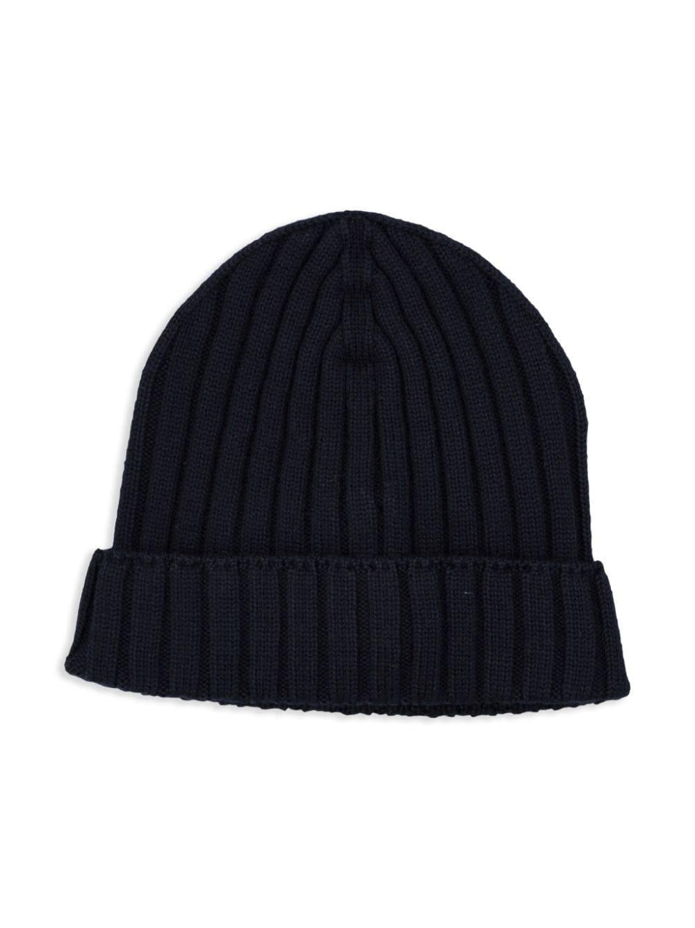 Berretto blu neonato unisex