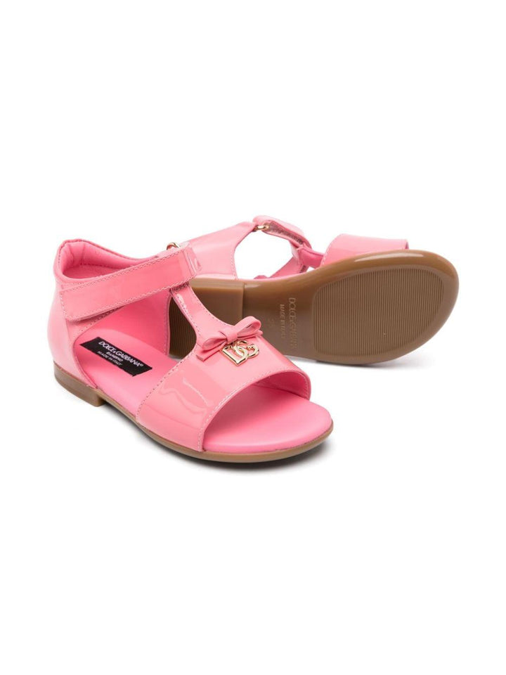 Sandalo bambina rosa blush