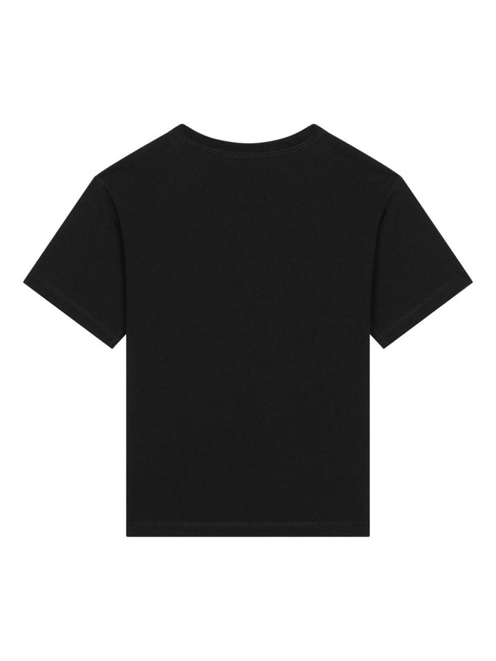 t-shirt nera bambino