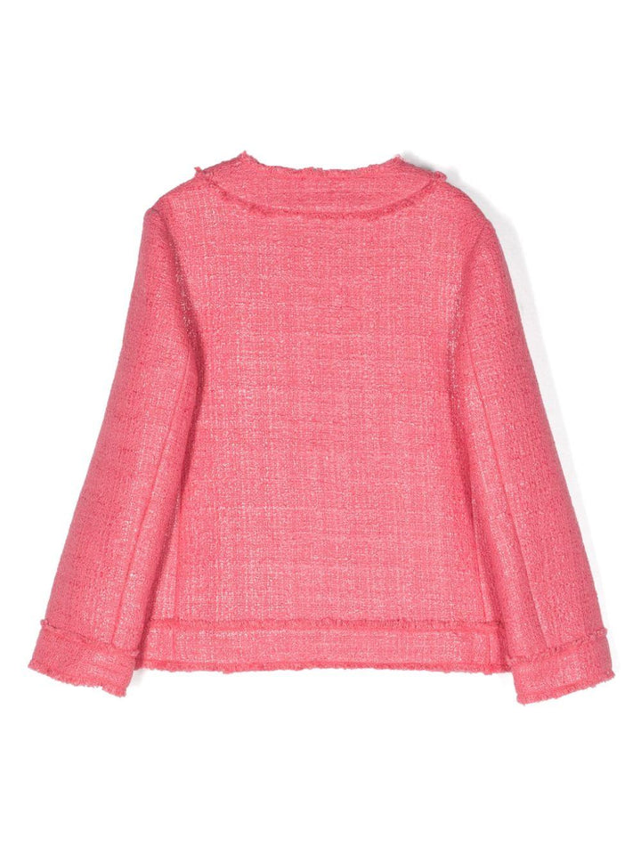 giacca rosa bambina