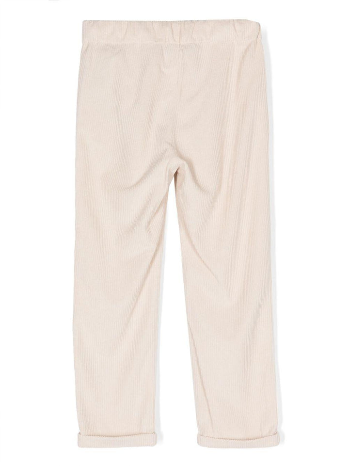 Pantaloni beige bambino