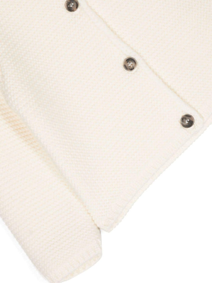 Cardigan avorio neonato