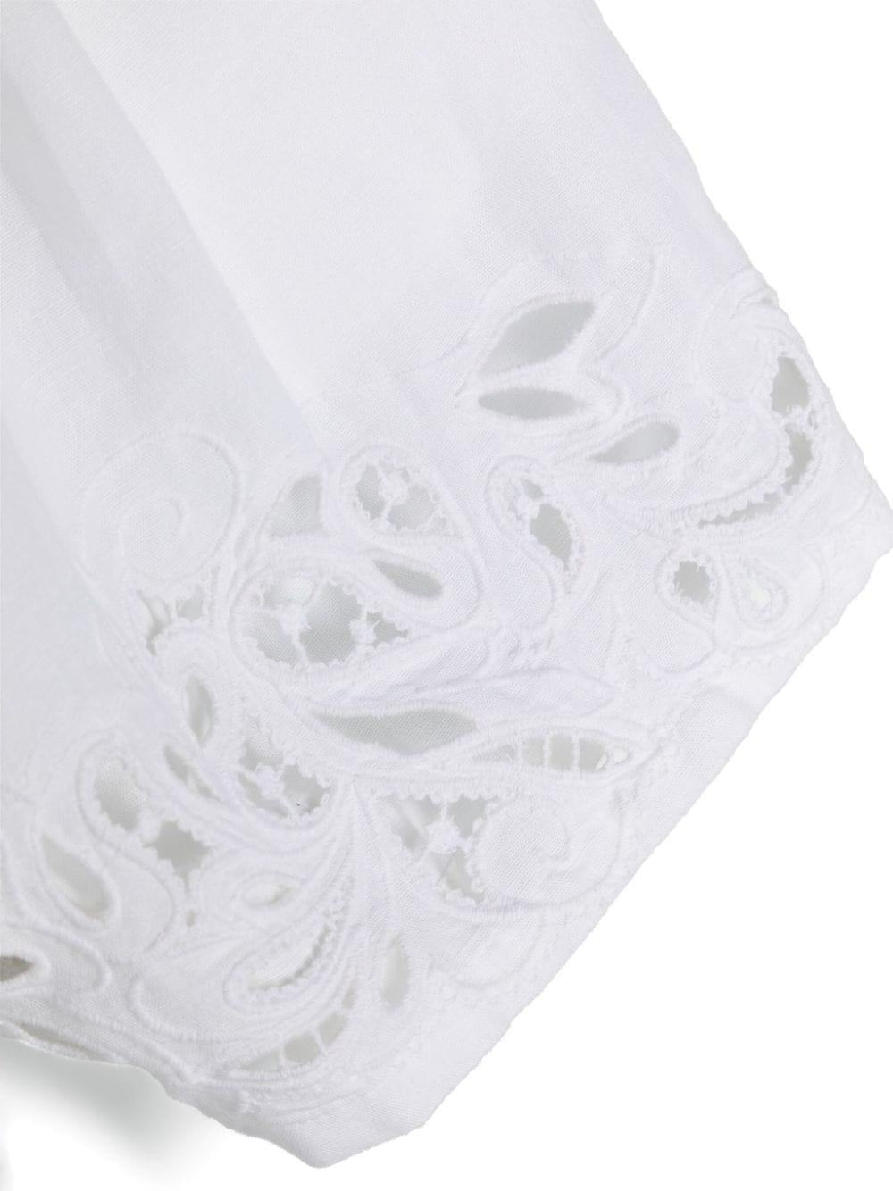 Shorts bianchi bambina