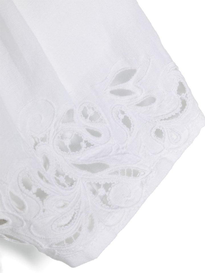 Shorts bianchi bambina