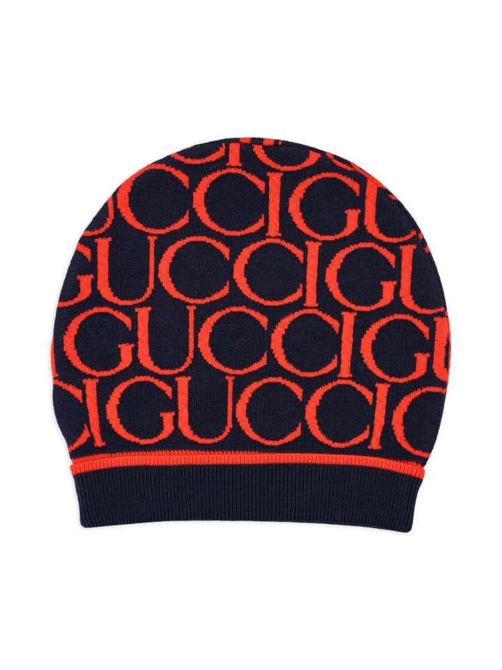Cappello blu/rosso unisex
