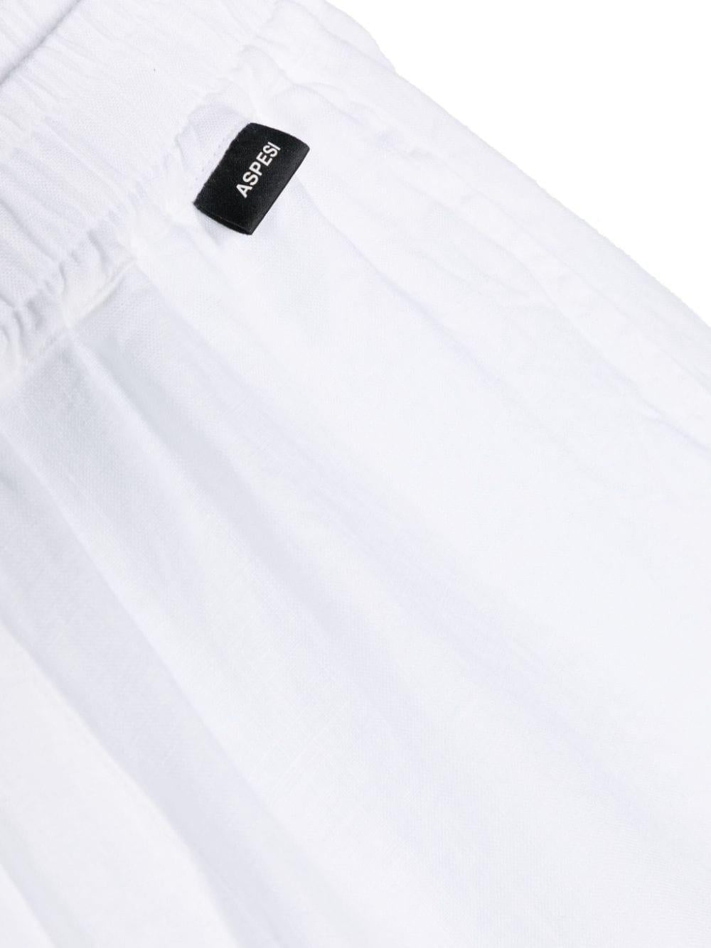Pantaloni bianchi bambina