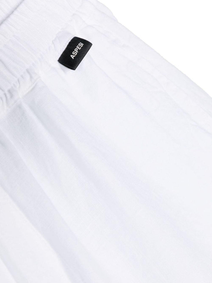 Pantaloni bianchi bambina