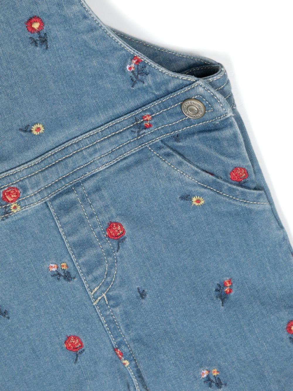 Salopette denim neonata