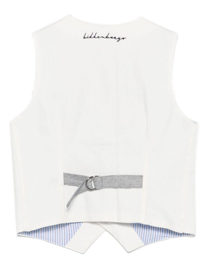 gilet bianco bambino