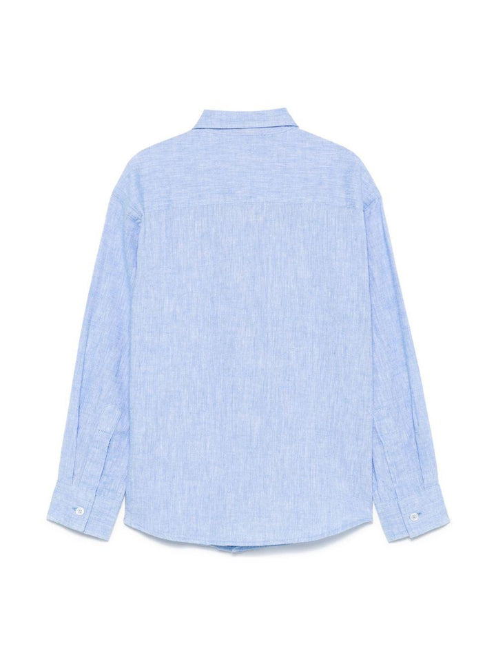 camicia celeste bambino