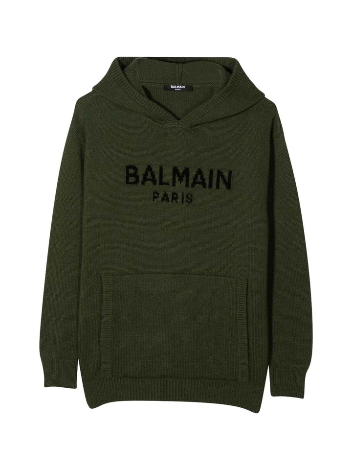 Maglione verde bambino