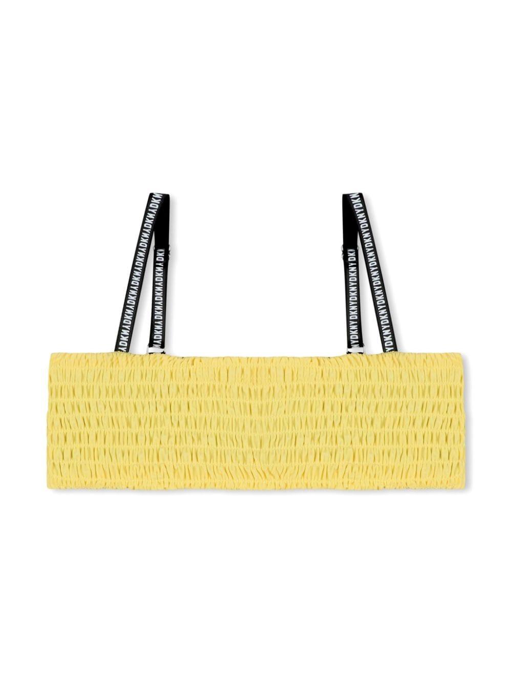 Set bikini giallo bambina