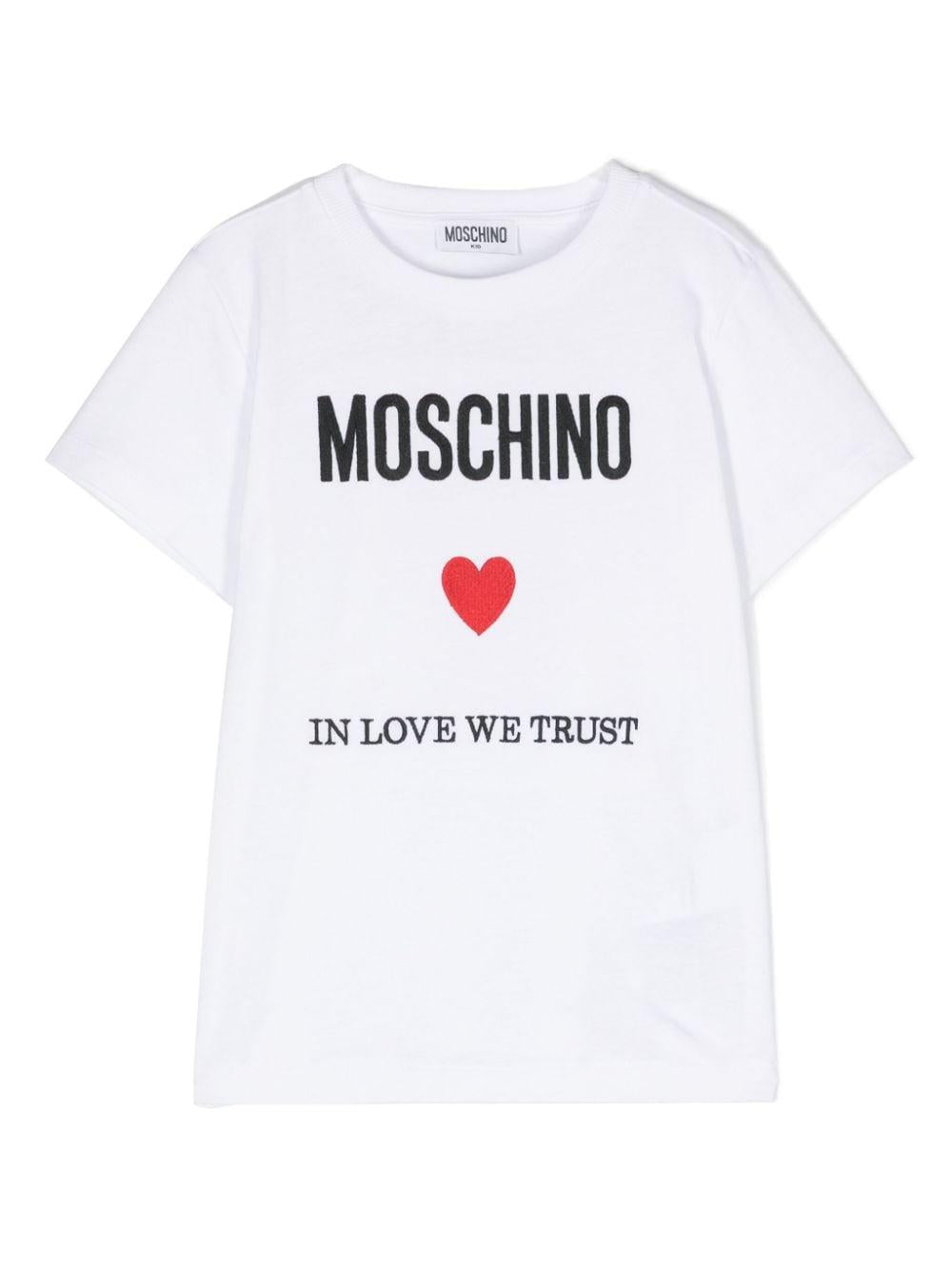 t-shirt bianca bambino