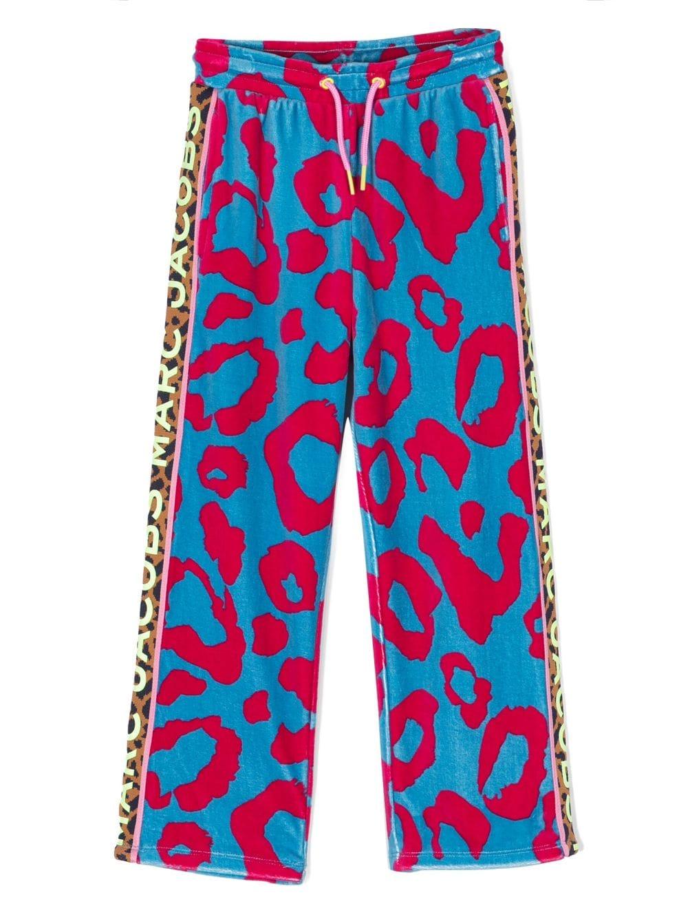 Pantaloni multicolor bambina W14327 494 Marc Jacobs Kids 