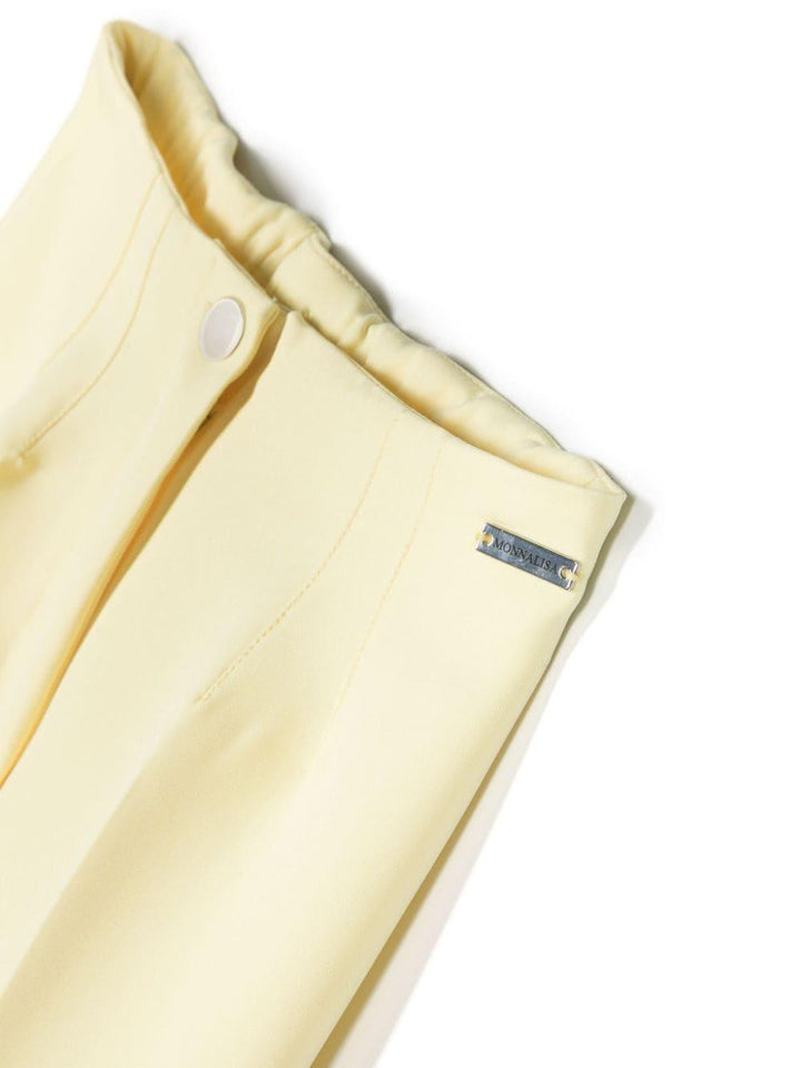 Pantaloni giallo chiari bambina