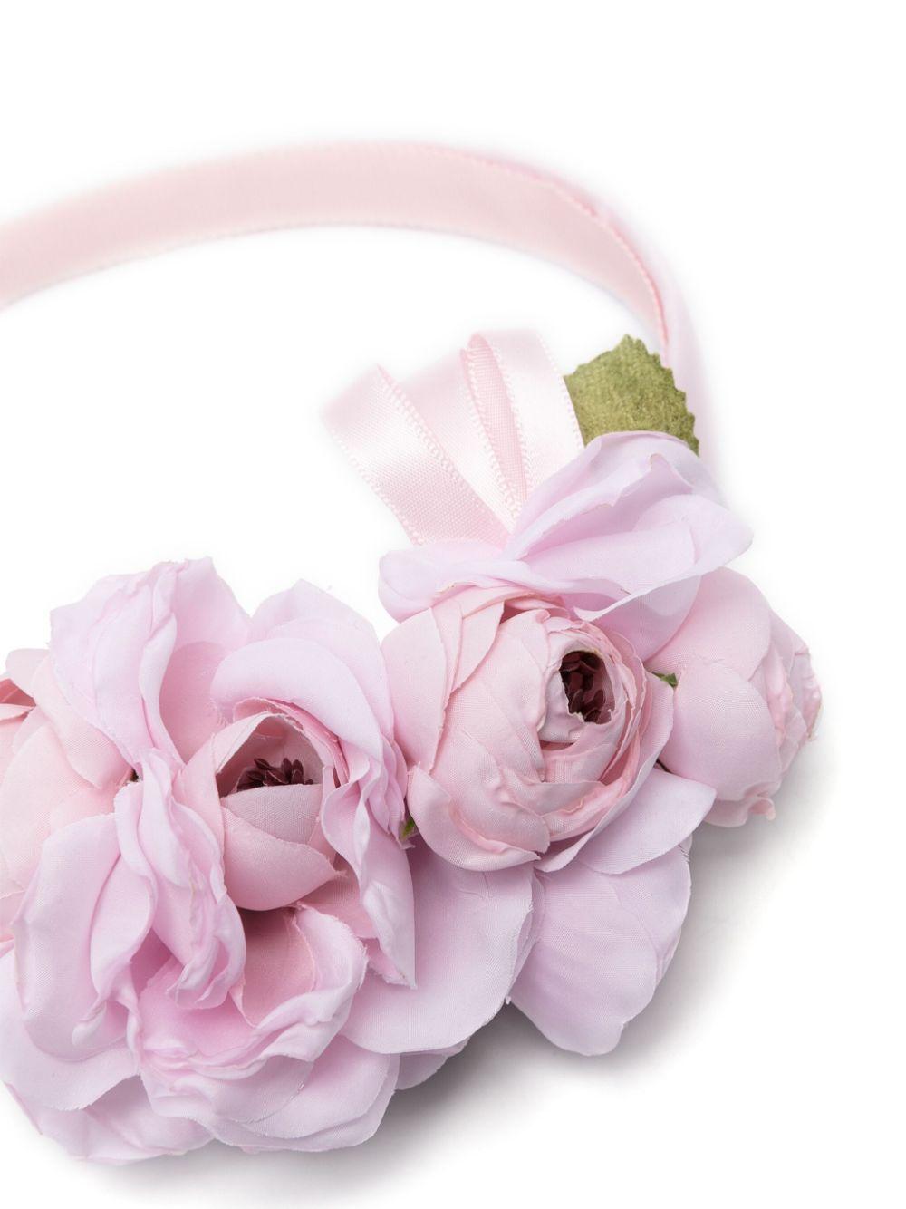 Cerchietto rosa bambina