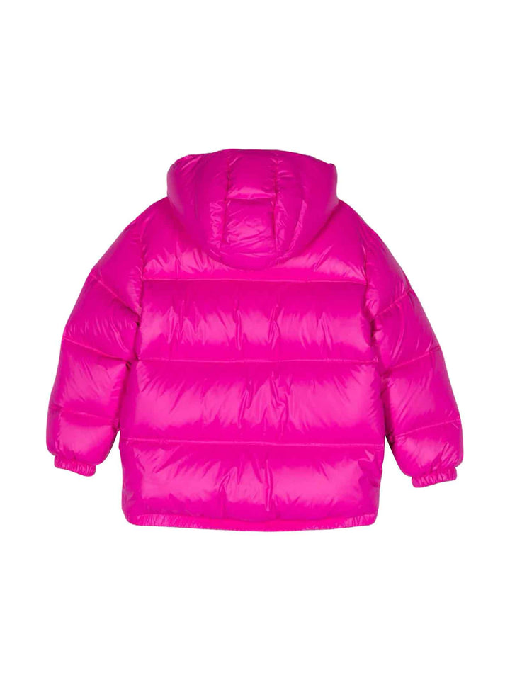 Piumino fucsia bambina 10113661A07199 2P470 VERSACE 