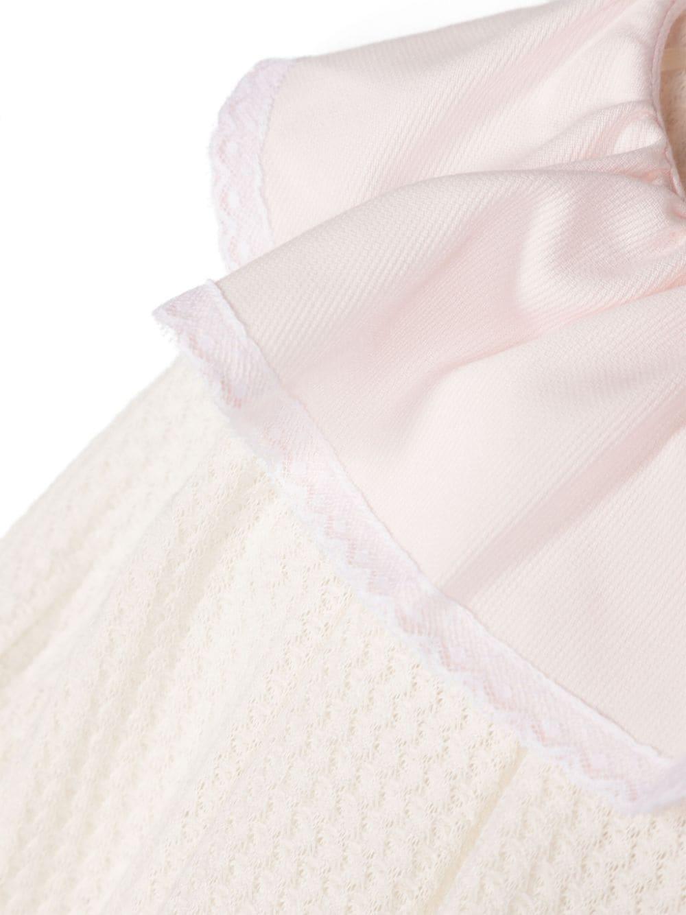Pigiama bianco/rosa neonata TBTT70P73 01 la stupenderia 
