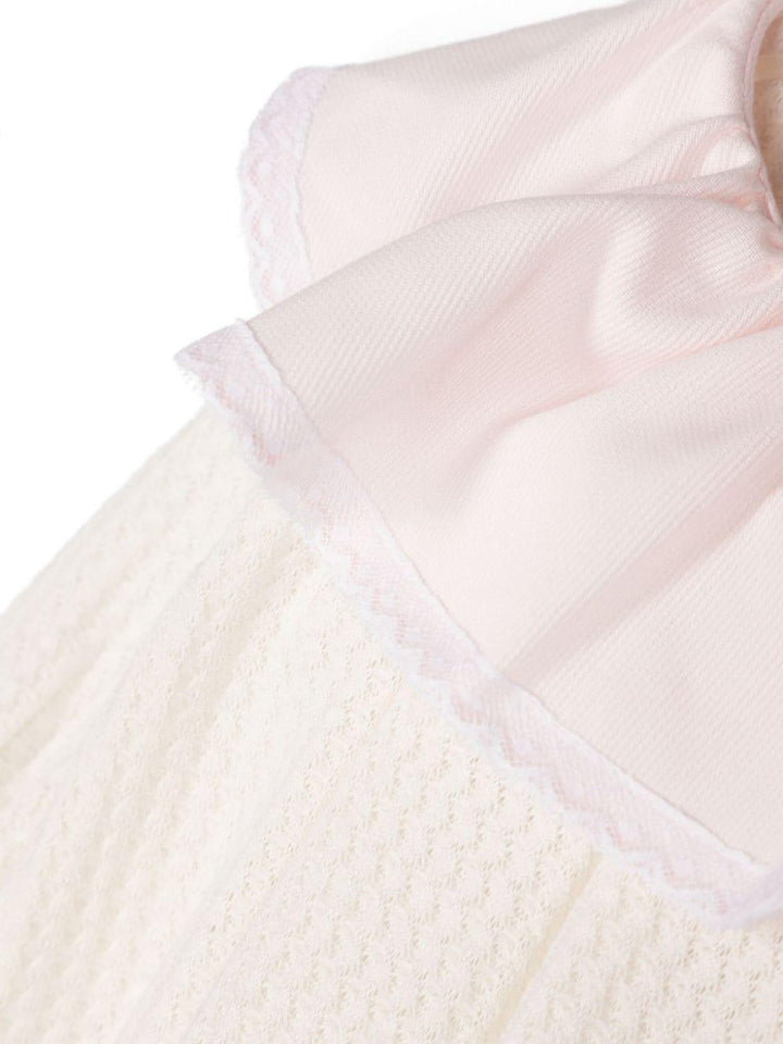 Pigiama bianco/rosa neonata TBTT70P73 01 la stupenderia 