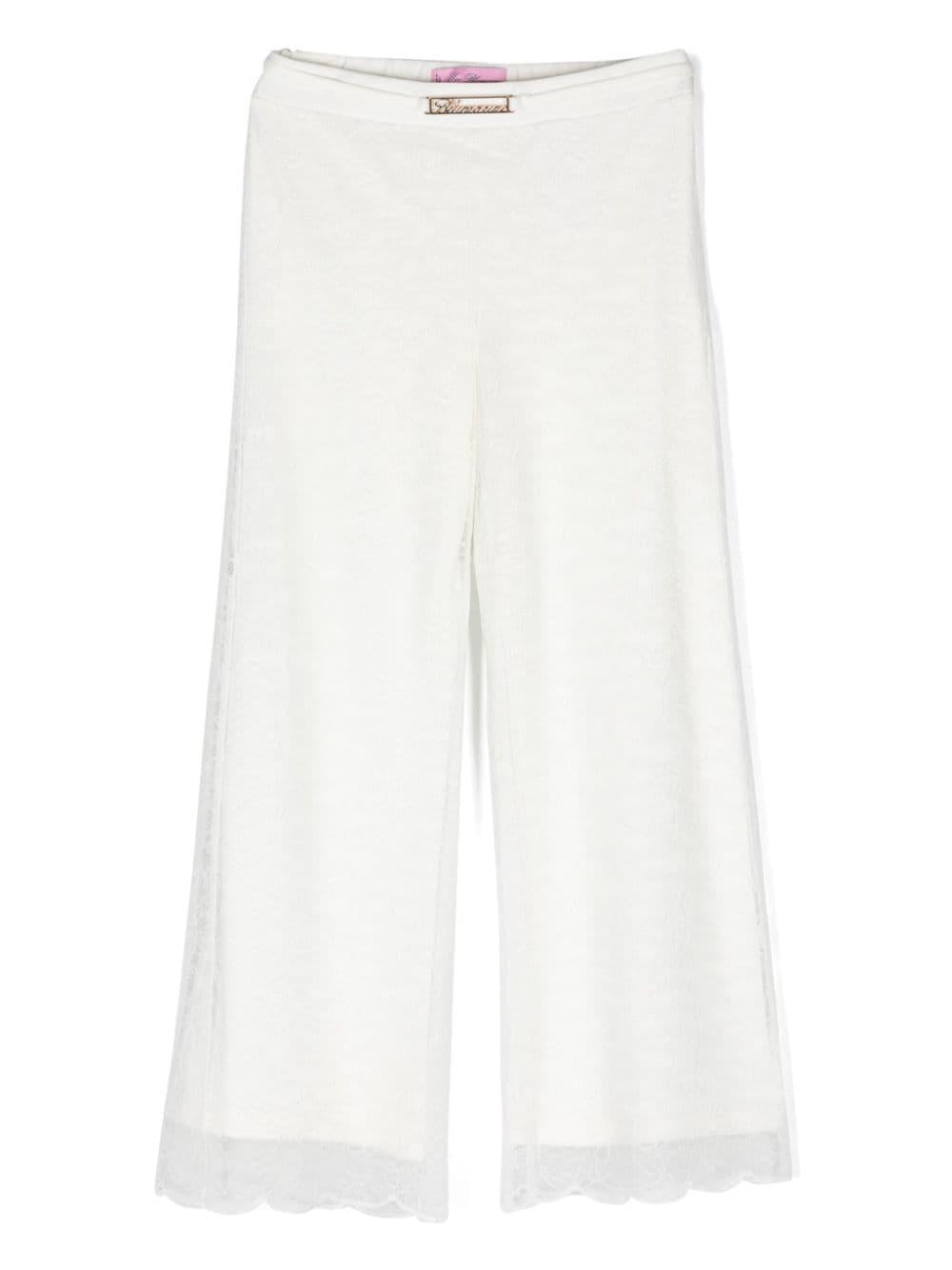 pantaloni bianchi bambina