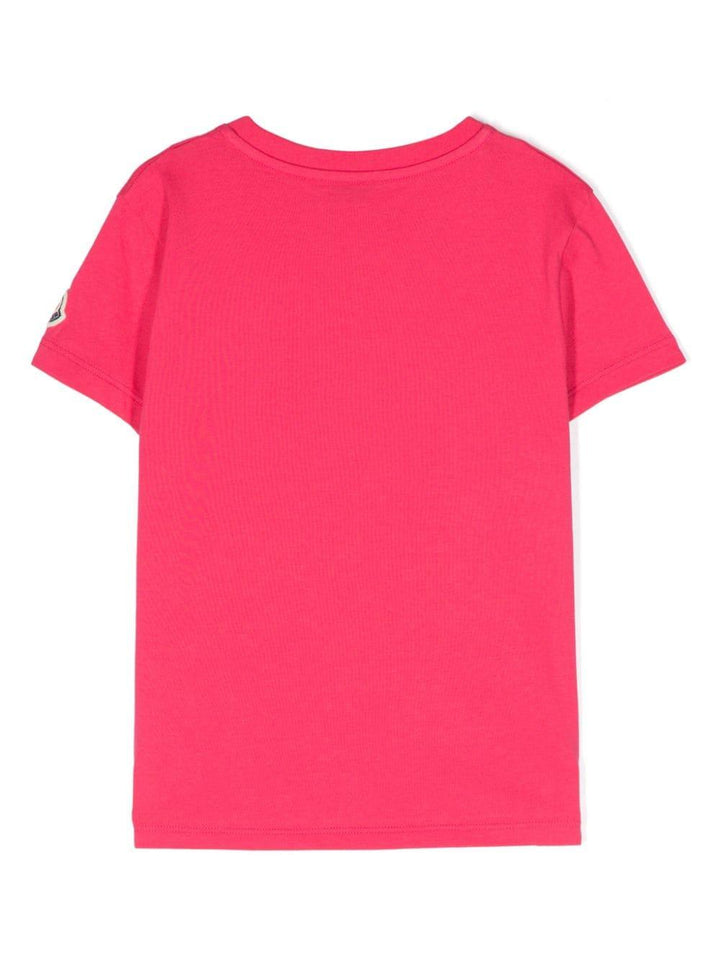 T-shirt fucsia bambina