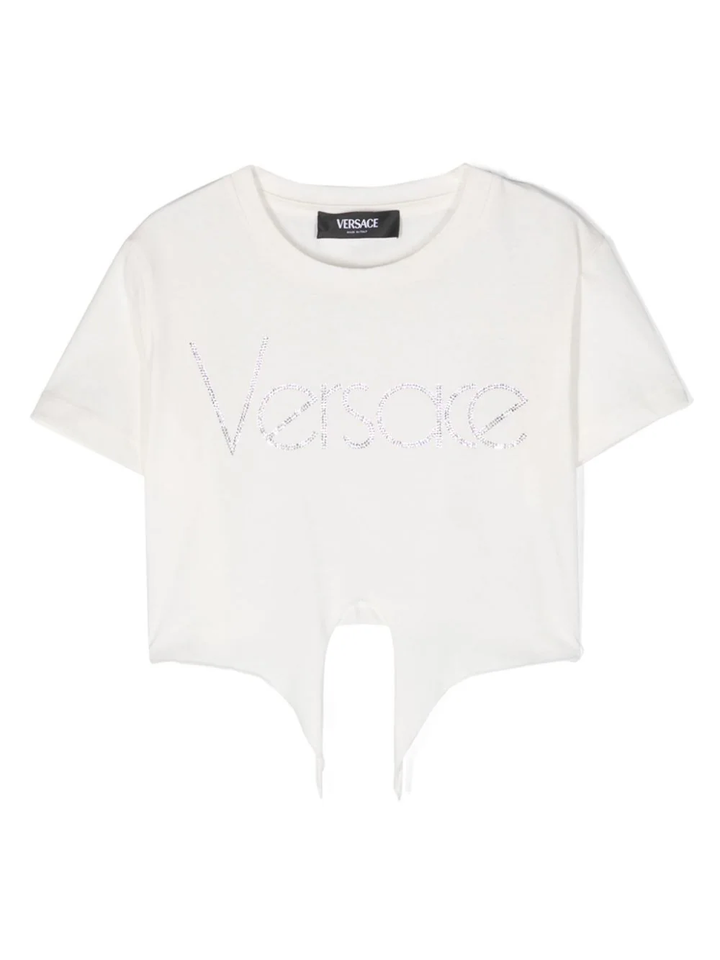 T-shirt bianca bambina