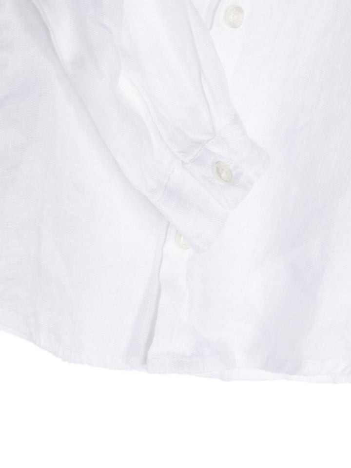 camicia bianca neonato