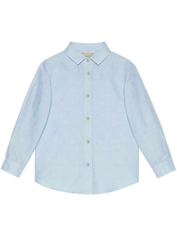 Camicia azzurra bambino