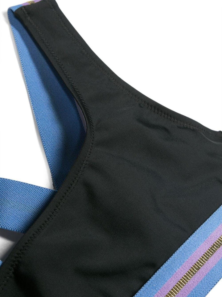 Bikini bambina nero/multicolore