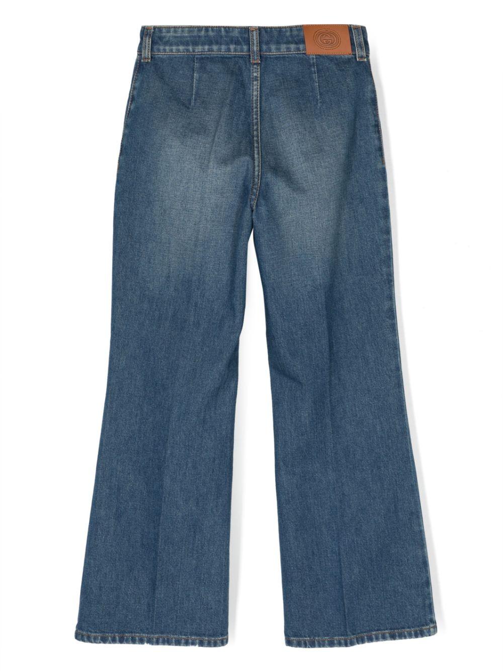 Pantalone blu bambina