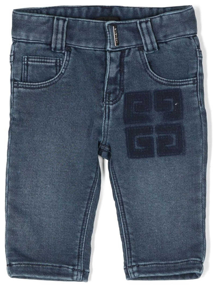 Jeans denim neonato