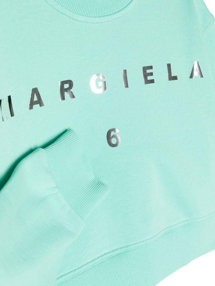 Felpa verde unisex