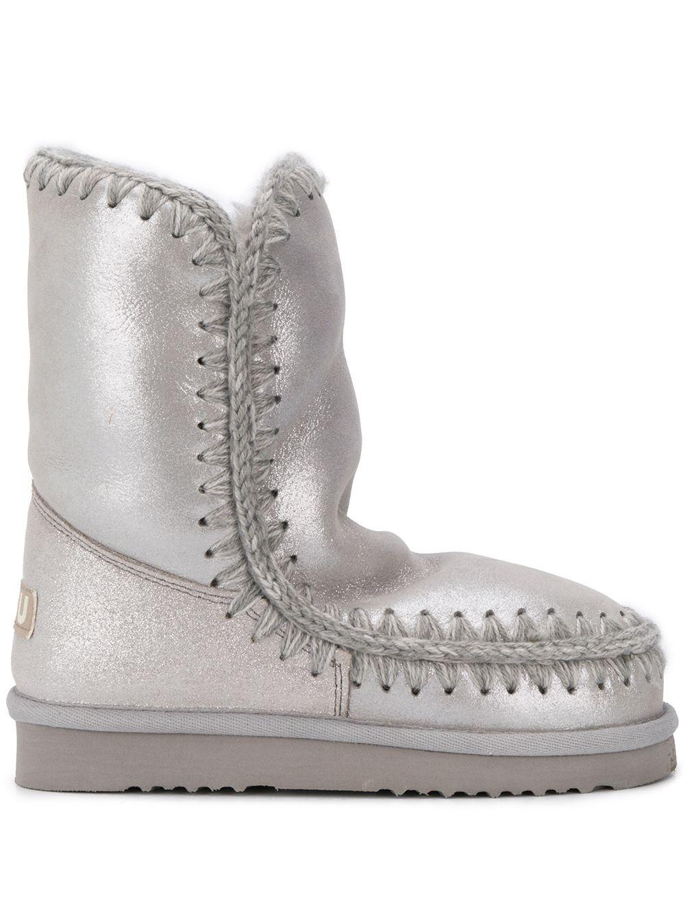 Stivali argento donna