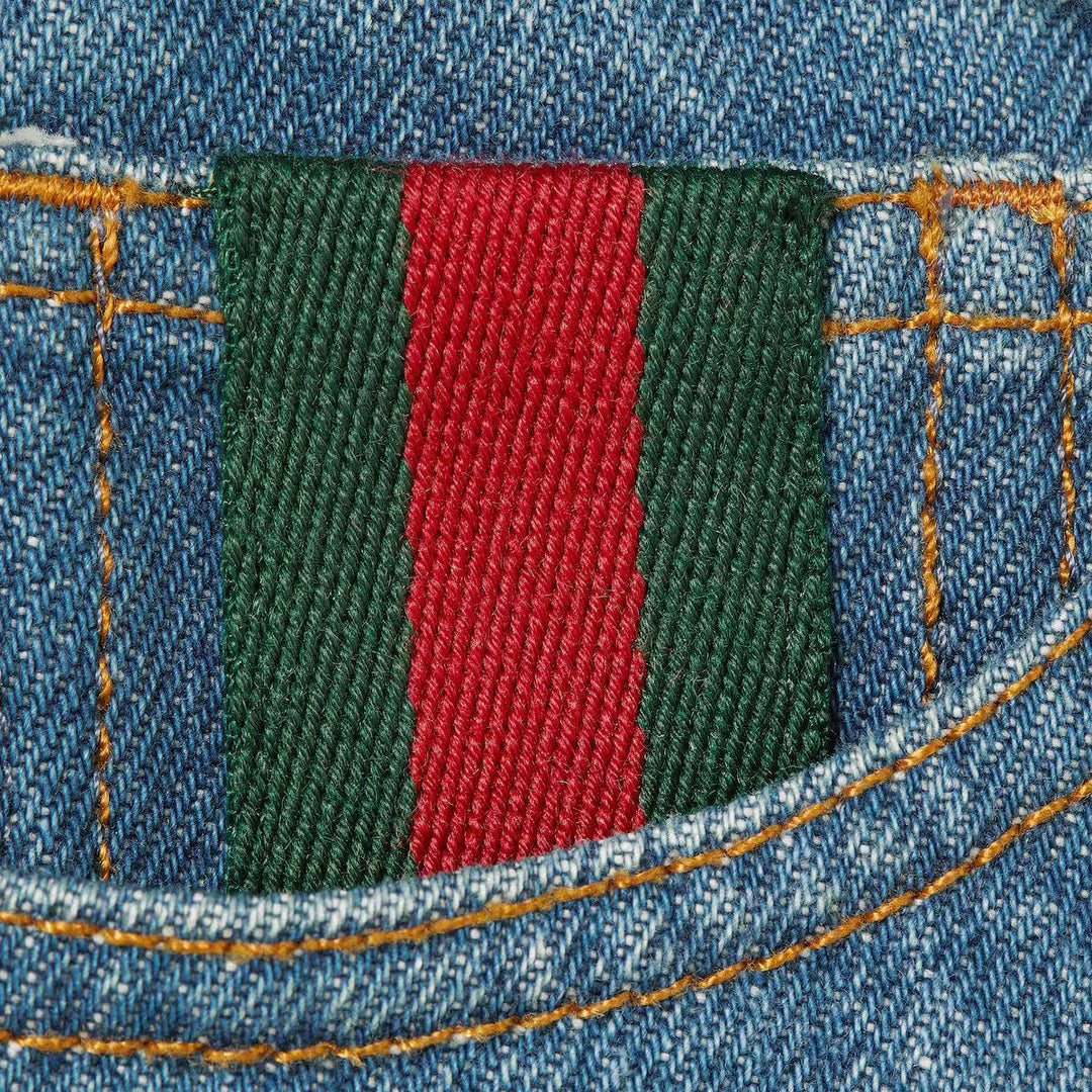bermuda denim bambino 805175XDC6E 4447 GUCCI KIDS 