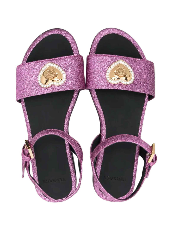 Sandali rosa bambina 10096631A04951 1P07V VERSACE 