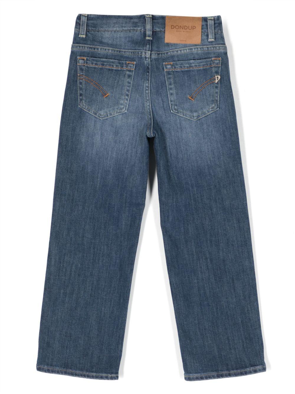 Jeans indaco bambina