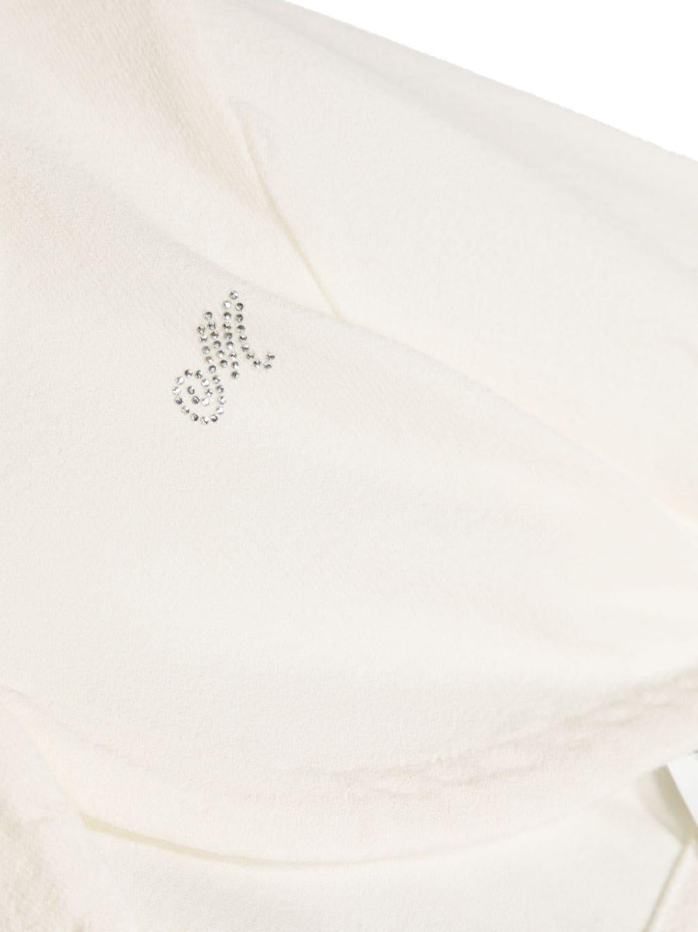 Cardigan panna bambina
