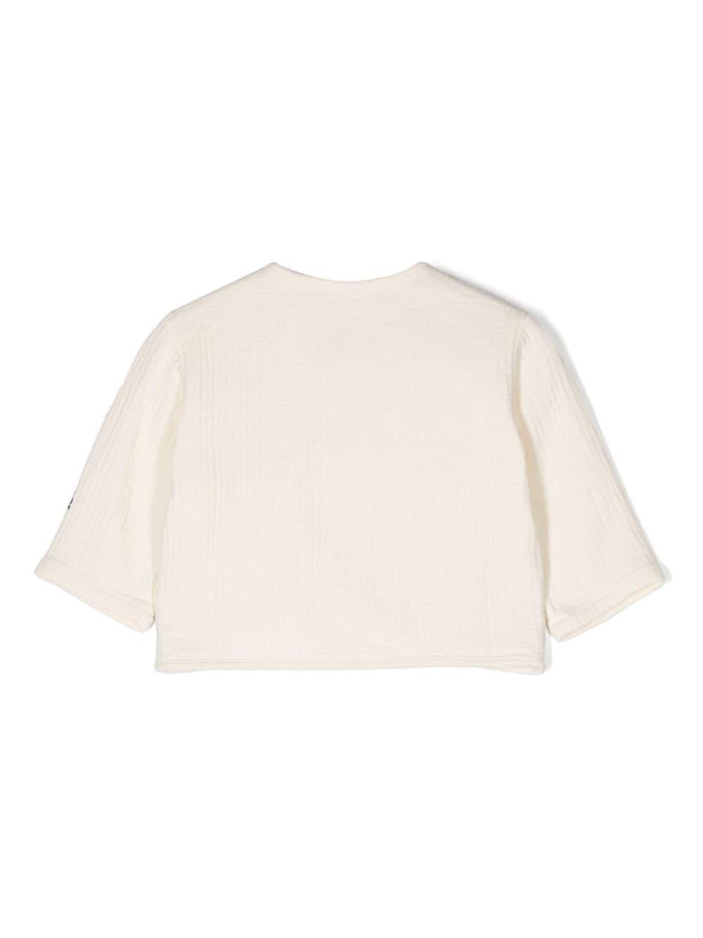 Giacca bianco/multicolore neonata