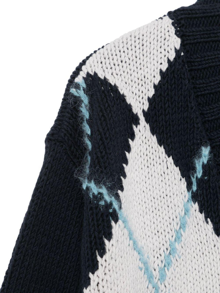 Cardigan blu bambino