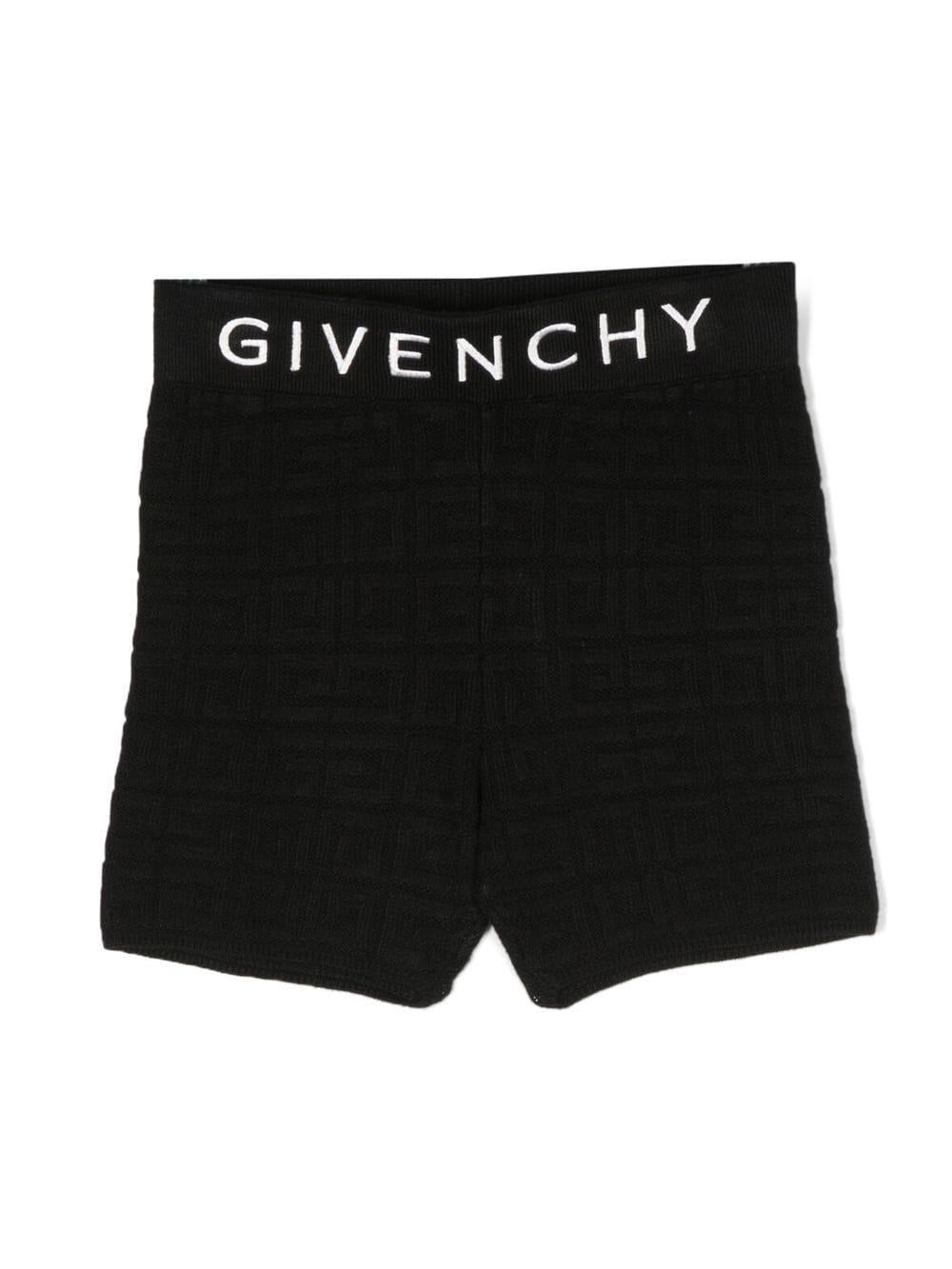 Shorts neri bambina H14198 09B Givenchy Kids 