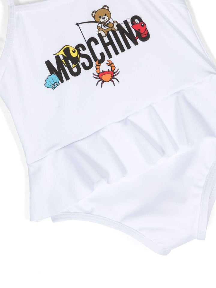 Costume bianco neonata