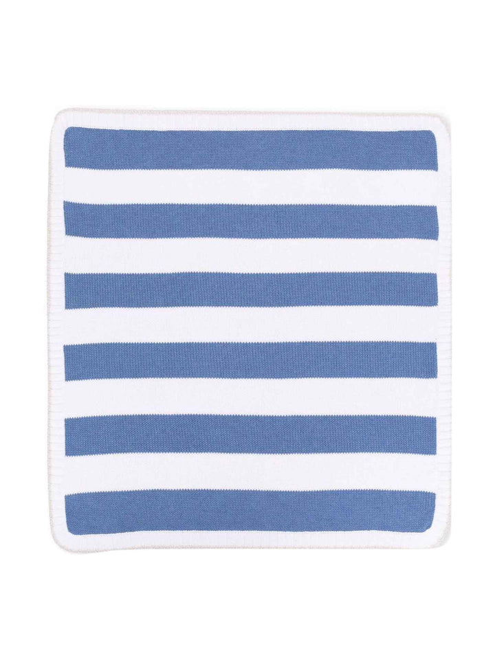Coperta azzurra neonata
