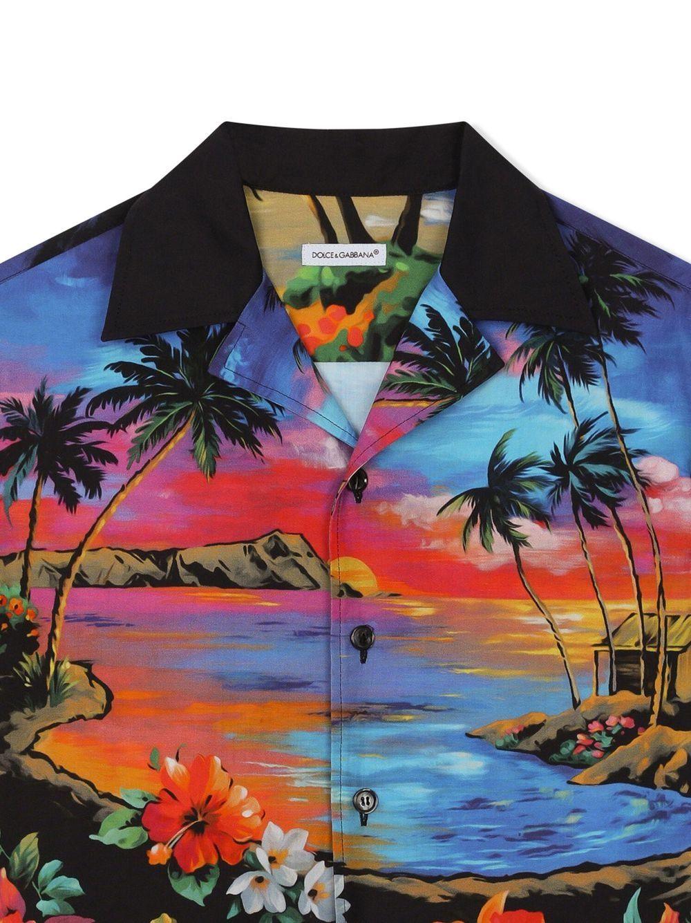 Camicia multicolor bambino