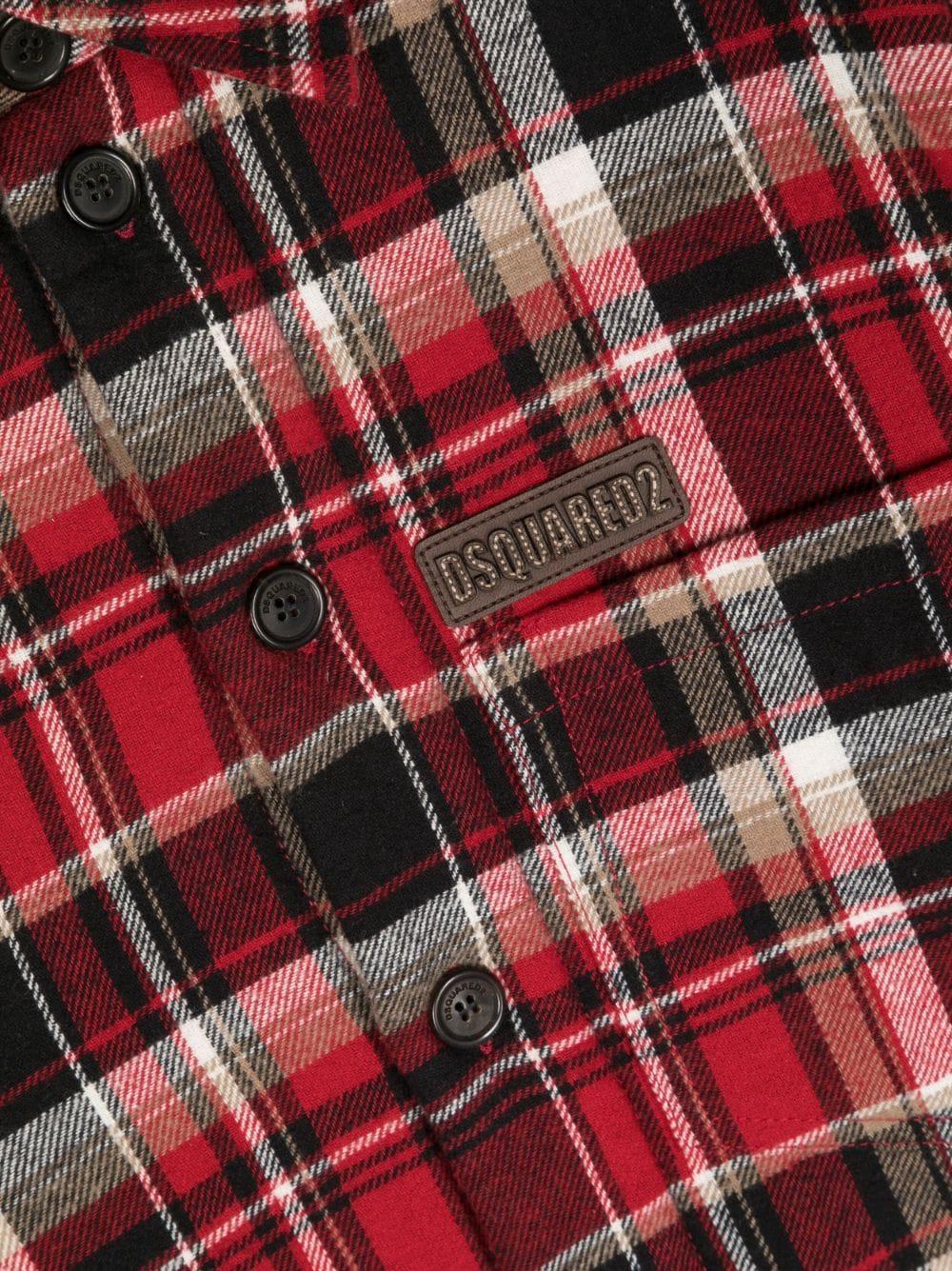 Camicia rossa bambina
