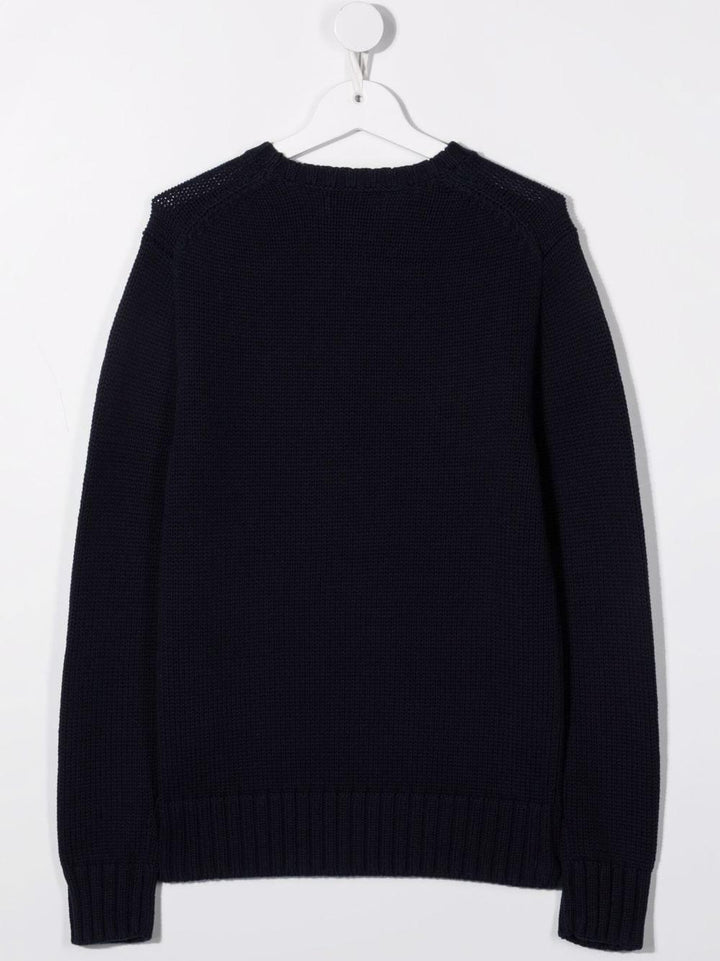 Maglia blu bambino