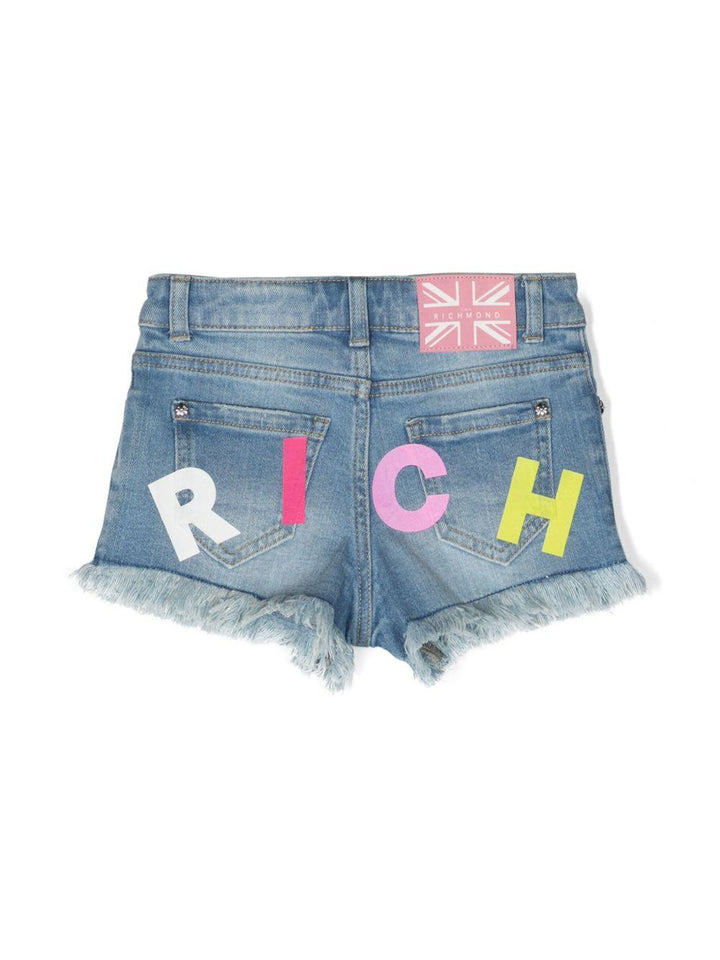 shorts denim bambina