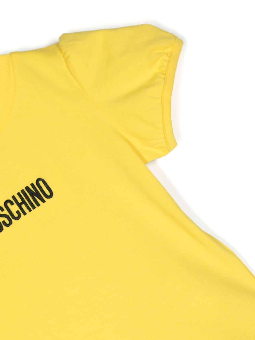 abito denim moschino MDK02QLXE43 50162 MOSCHINO KIDS 